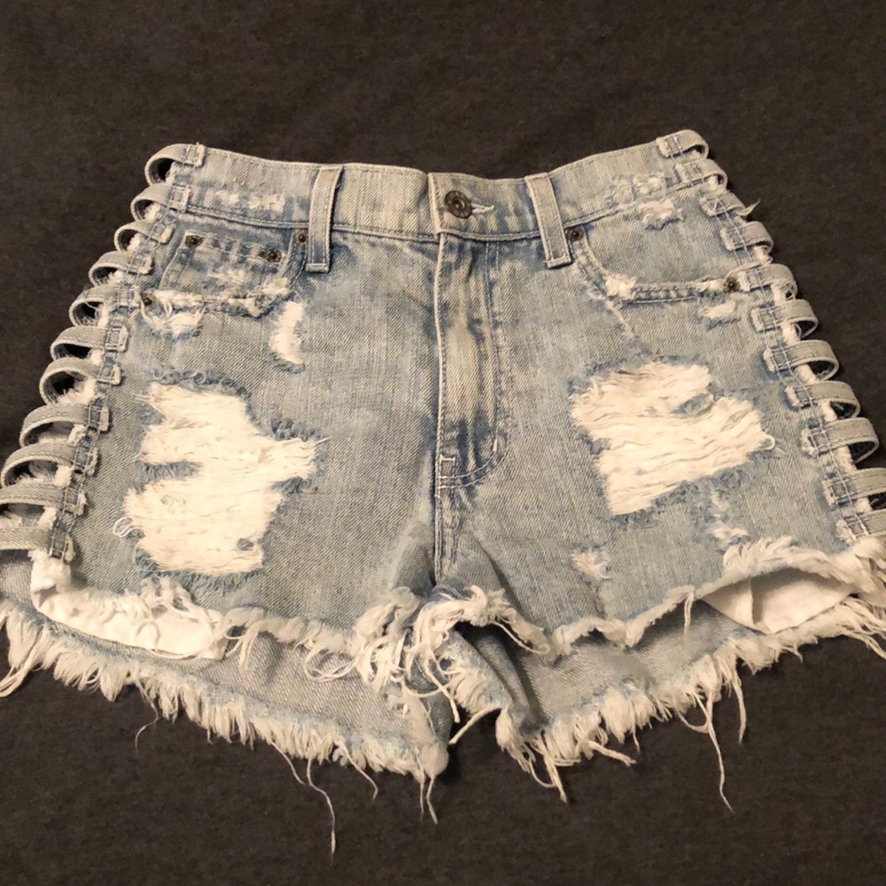 LF high waisted slit sided shorts